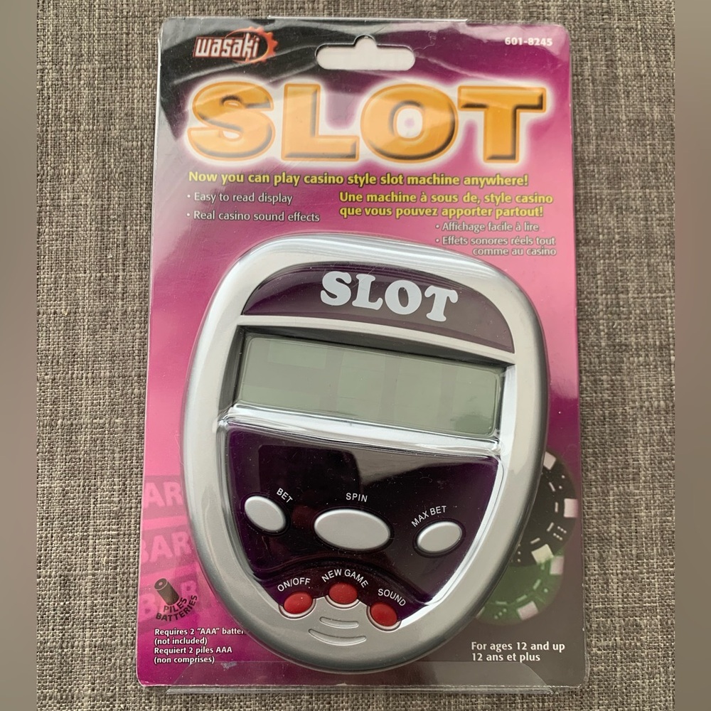 Hand Held Electronic Slot Game - New